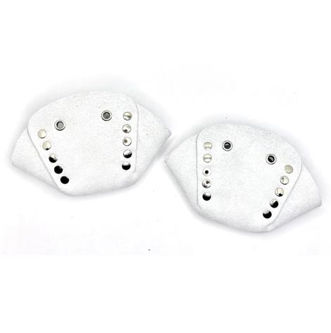 RollerStuff White Toe Caps for Roller Skates - Protect & Extend Skate Life | Perfect for Indoor & Outdoor Skating