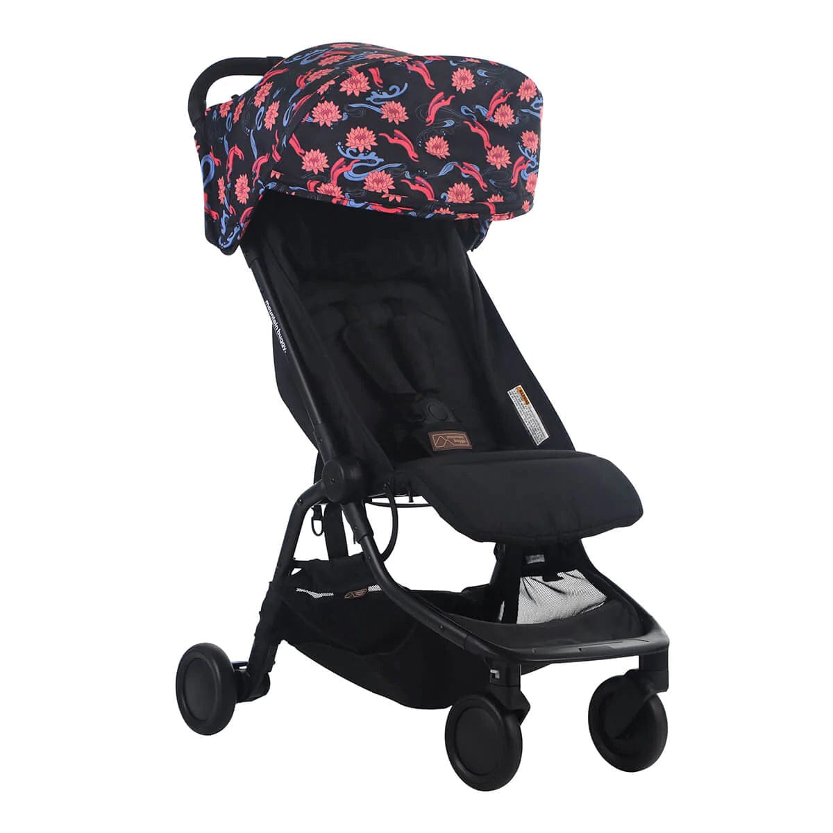 Mountain Buggy Nano V3 Lightweight Compact Travel Stroller - Perfect for Airplanes, City Walks & Outdoor Adventures