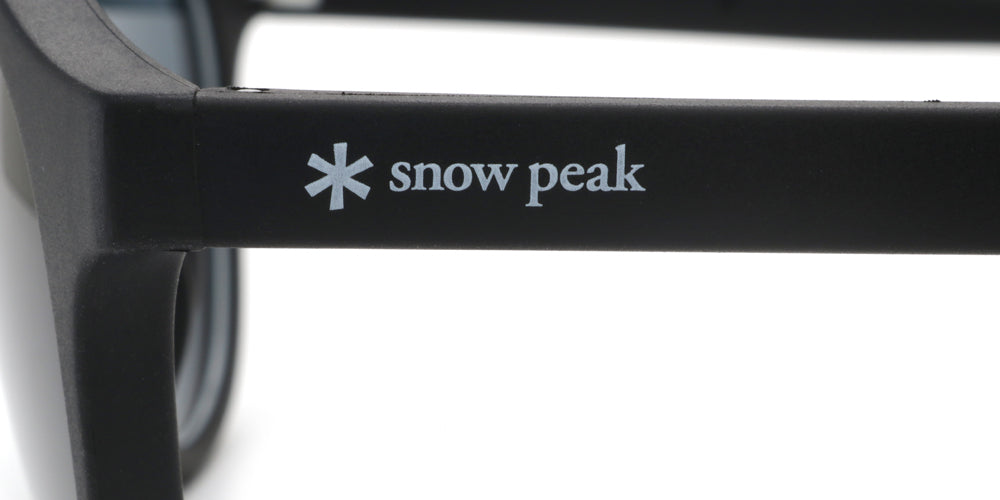 JINS x Snow Peak Rubber Sunglasses 015 - Lightweight Polarized Outdoor Sunglasses for Hiking, Fishing & Beach Activities