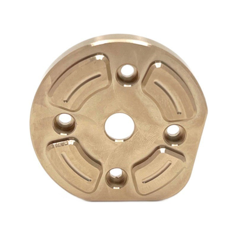 MJX Hyper Go H12Y/H12Y+ Upgrade Kit - Brass Front & Rear Axle Weights & Gear Cover for RC Car Performance Boost | Perfect for Off-Road Racing, Bashing & Drifting