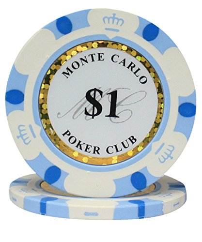 Premium MRC POKER Chips 600 pcs - Monte Carlo Style Casino Poker Set with Acrylic Storage Case - Perfect for Home Games, Poker Nights & Casino-Themed Parties