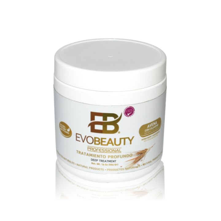 Collagen & Oats Hair Treatment for Dry Damaged Hair - Nourishing Repair Mask for Split Ends & Breakage - Perfect for Salon & At-Home Hair Care