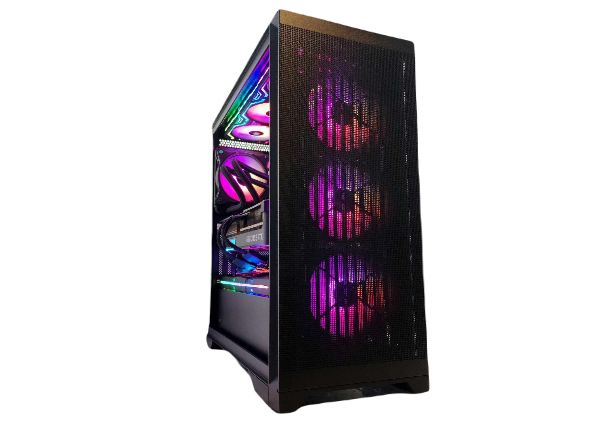 Custom Gaming PC Desktop Computer - Intel i9 13900K, NVIDIA RTX 5080, 2TB SSD + 2TB HDD, 32GB DDR5 5600, RGB Lighting - Perfect for 4K Gaming, VR, Streaming & Content Creation