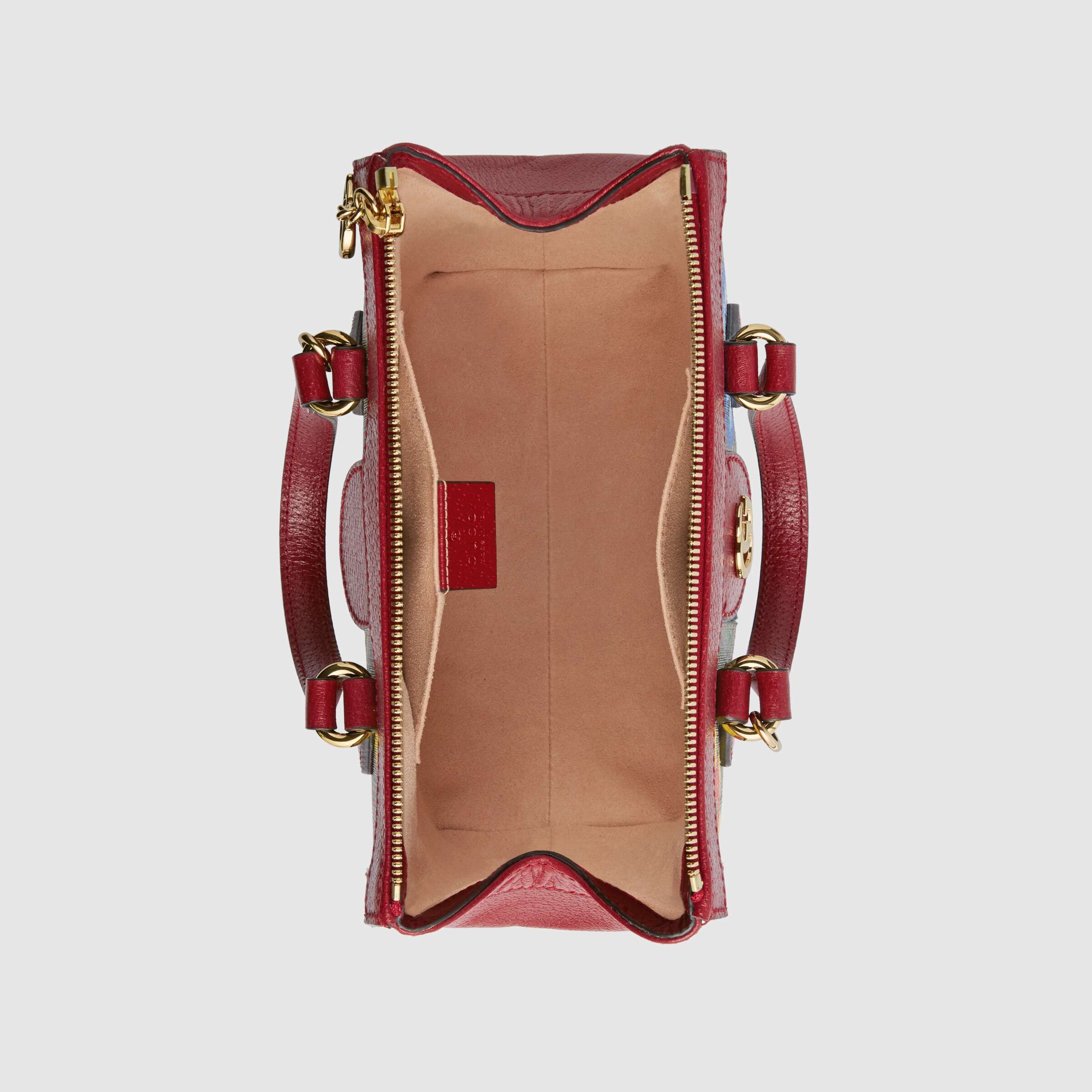 Gucci Ophidia GG Flora Small Red Tote Bag for Women - Luxury Designer Handbag Perfect for Work, Travel & Everyday Use