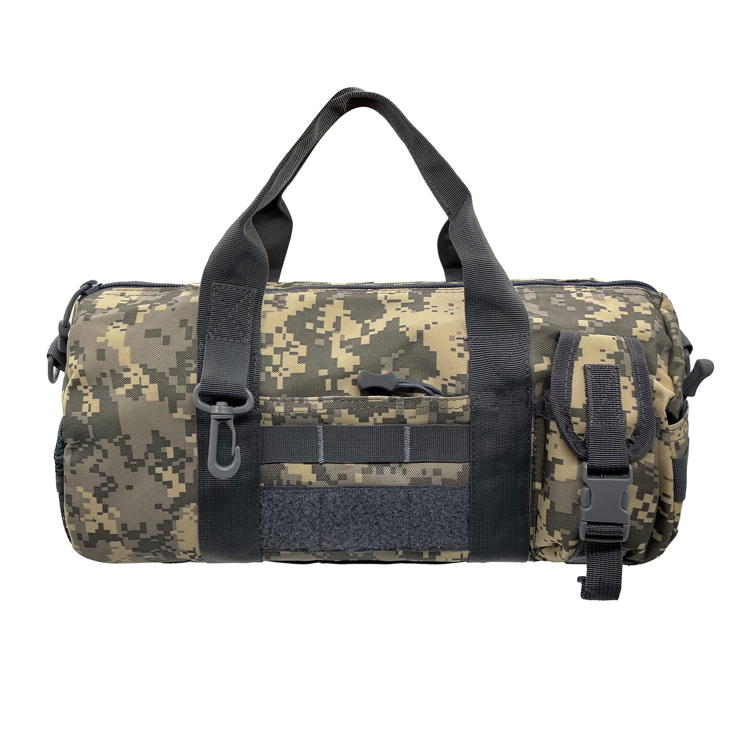 Jaegvida Tactical Gym Duffel Bag - Waterproof Fitness & Travel Backpack for Men & Women - Perfect for Gym, Workout, Hunting & Outdoor Adventures (Digital Camo Design)