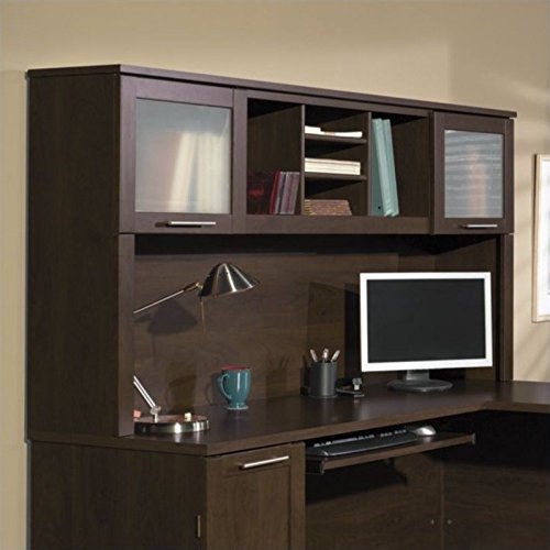 Bush Furniture Somerset Desk Hutch with Hutch, 71