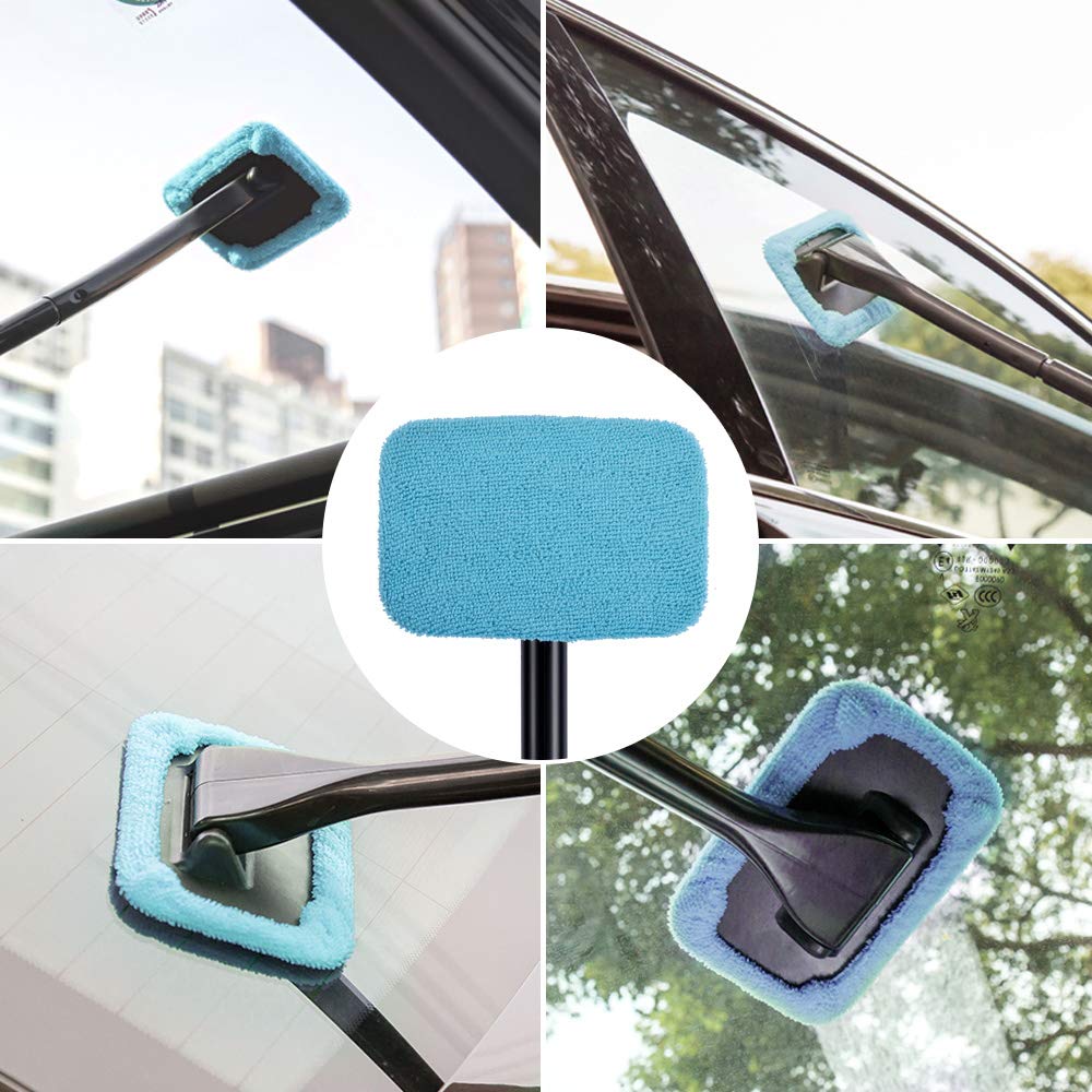 Premium Microfiber Cleaning Cloths for Car Windshield - 5