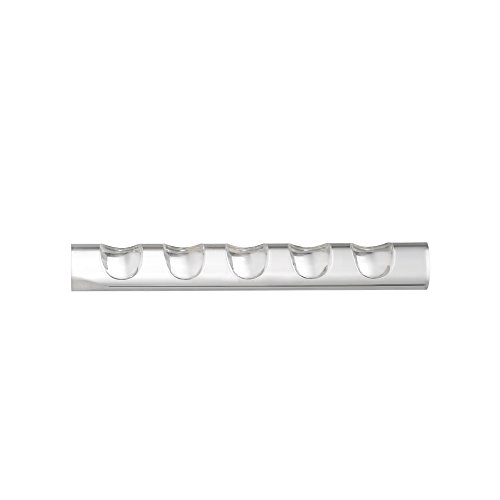 Acrylic Nail Brush & Pen Holder Stand - Clear Organizer for 5 Nail Tools | Perfect for Salon, Home Manicure & Nail Art Storage
