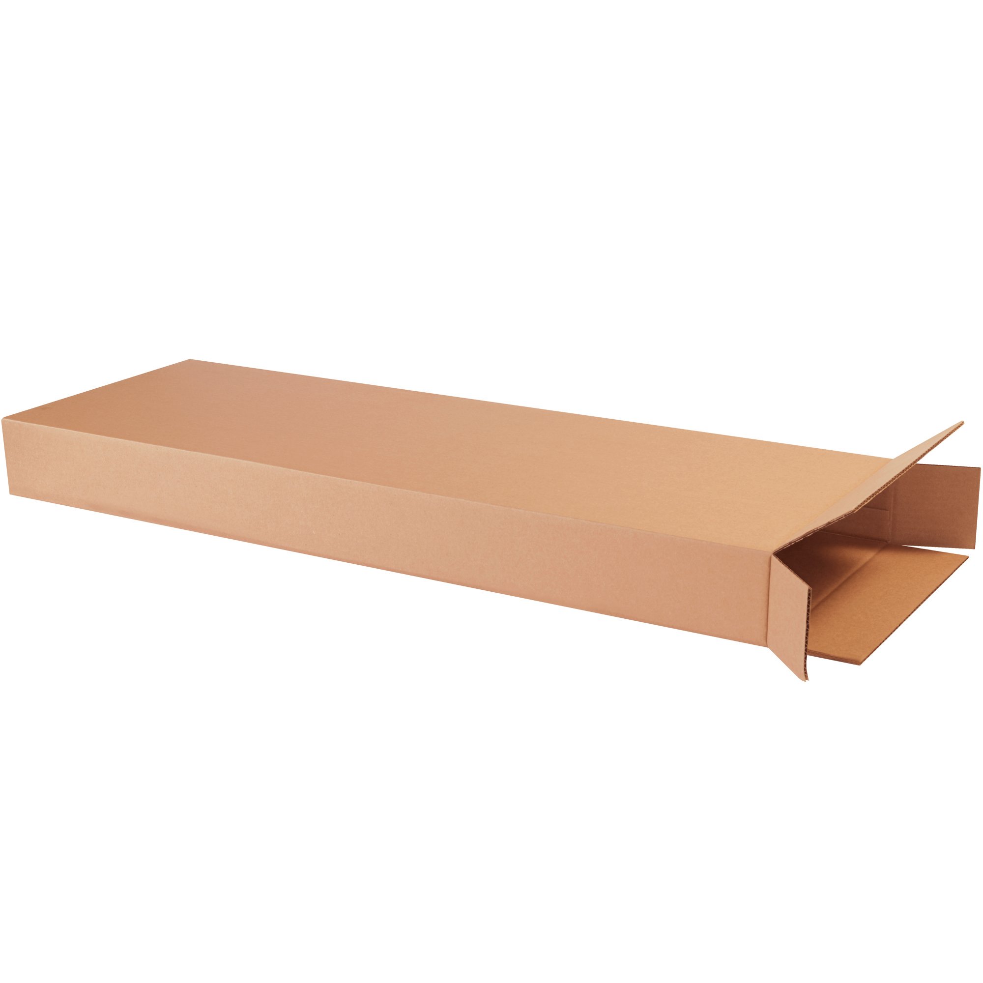Choice Shipping Supplies 14x4x42 Inches Corrugated Cardboard Side Loading Boxes - Kraft Brown, Pack of 15 | Heavy Duty Shipping Boxes for Moving, Packing & Storage | Ideal for Ecommerce, Home Office & Warehouse Use