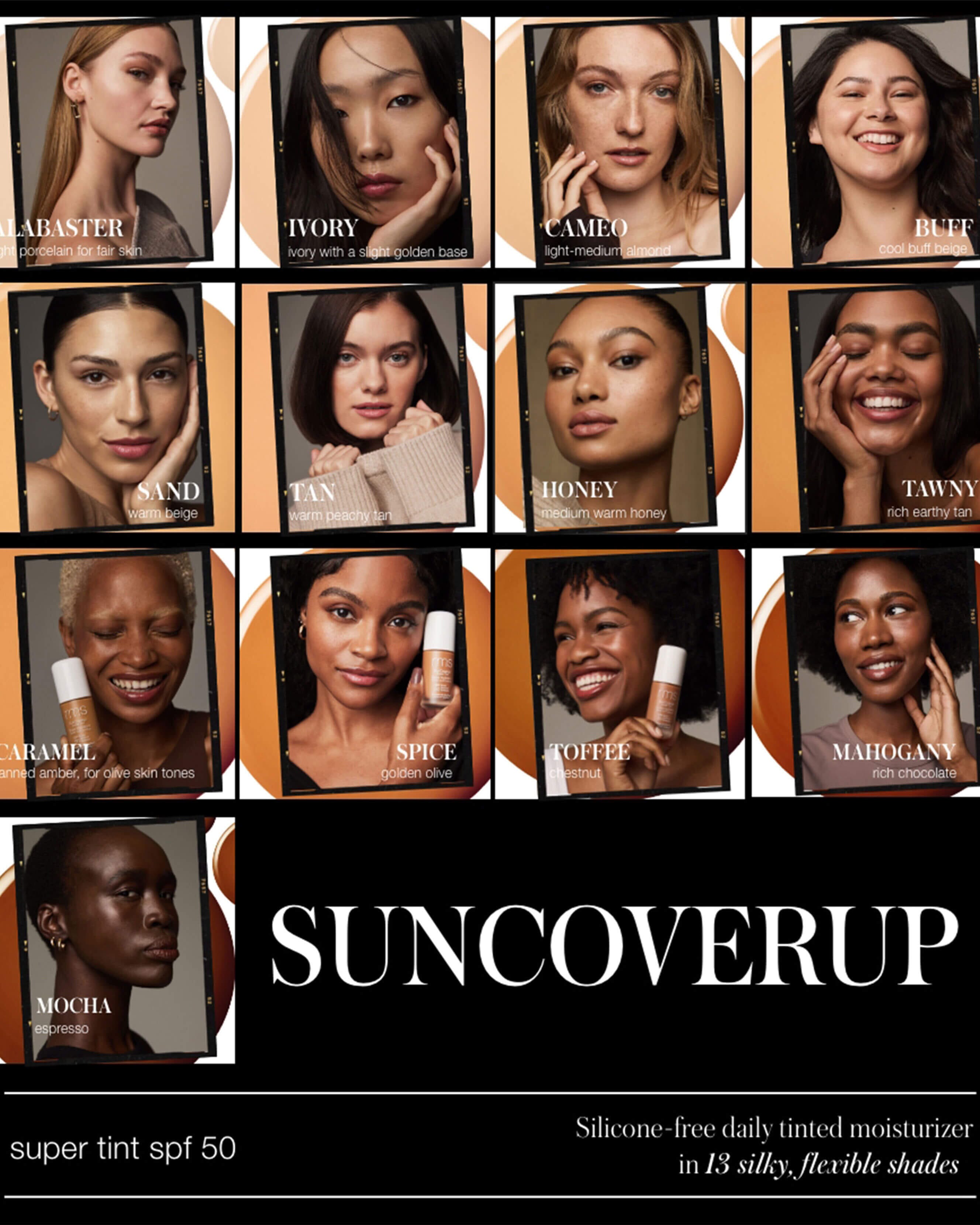 SunCoverup Super Tint Broad Spectrum SPF 50 Sunscreen - Lightweight, Water-Resistant Face Sunscreen for Daily Protection | Perfect for Beach, Outdoor Activities & Everyday Wear