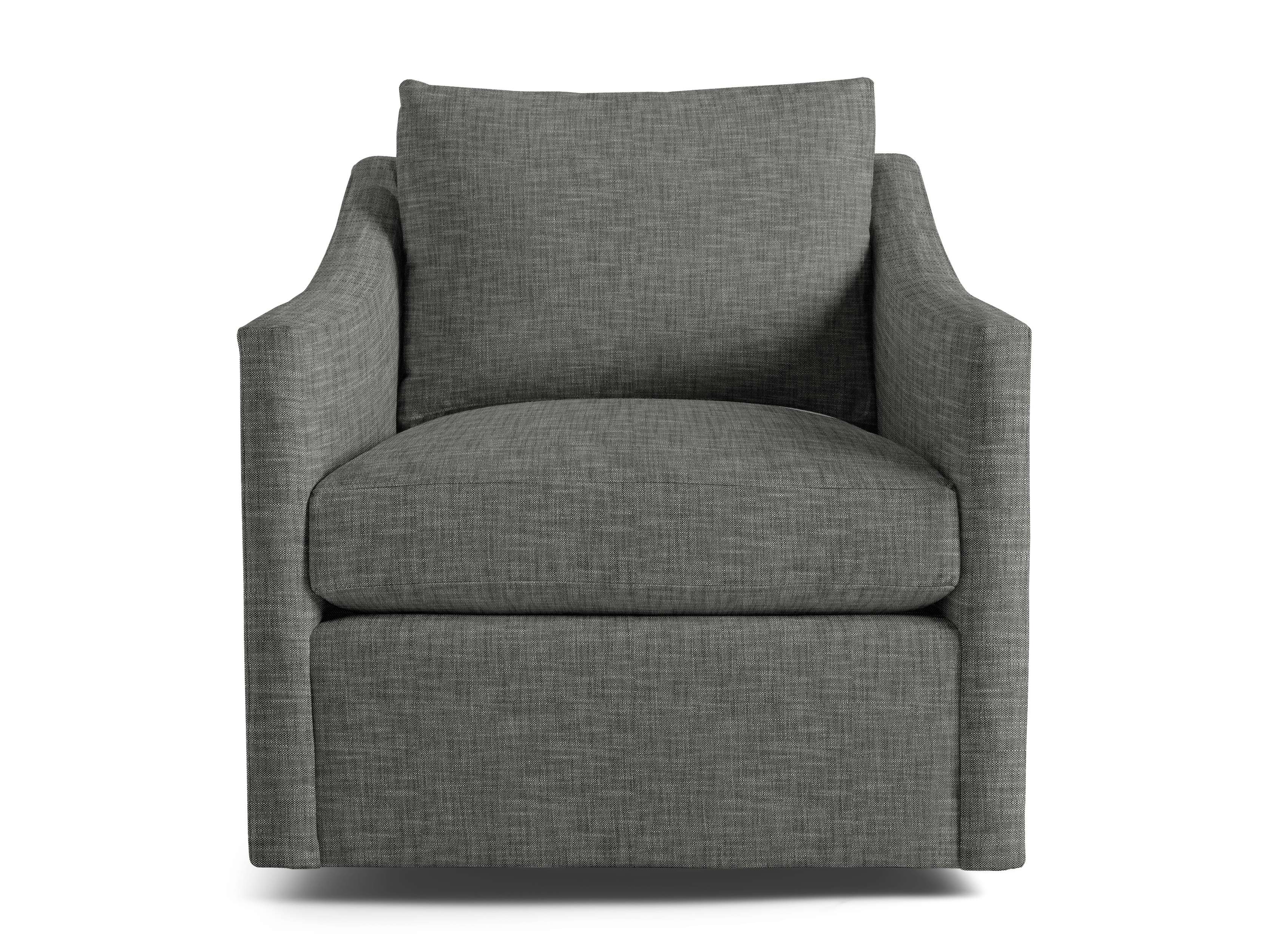 Branson Outdoor Swivel Chair - 360 Degree Rotating Patio Lounge Chair with Adjustable Height, Weather-Resistant for Garden, Poolside, Deck & Backyard Relaxation