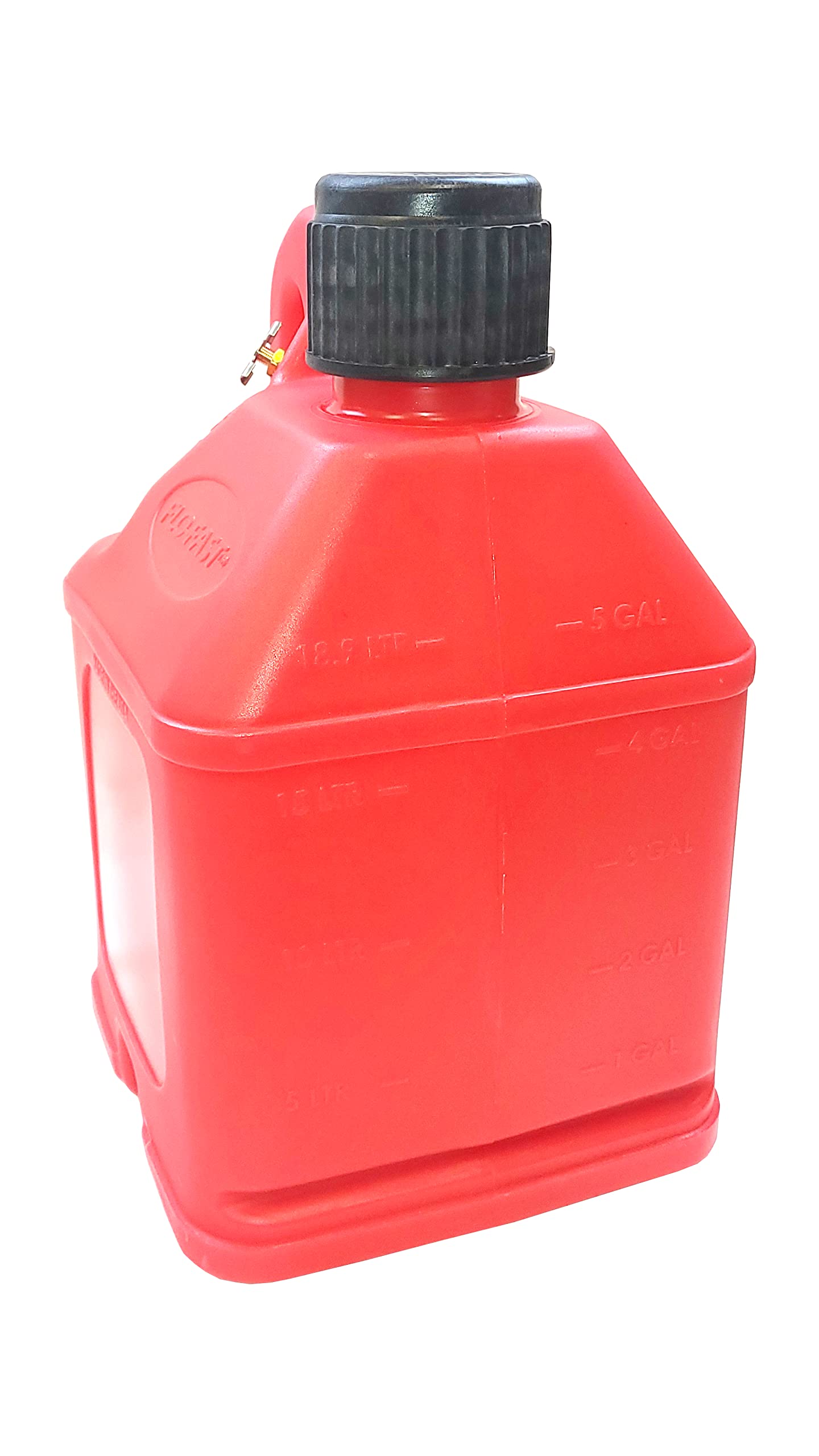 5 Gallon Professional Utility Container - Heavy Duty Water Storage, Gas Can, Oil Jug - Red (50101) - Ideal for Camping, Garage, Workshop & Emergency Preparedness