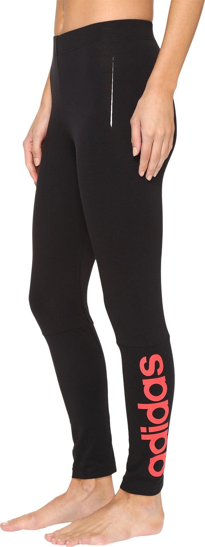 **adidas Women's Essentials Linear Tight - High-Waisted Workout Leggings for Running, Yoga & Gym - Moisture-Wicking & Comfortable**