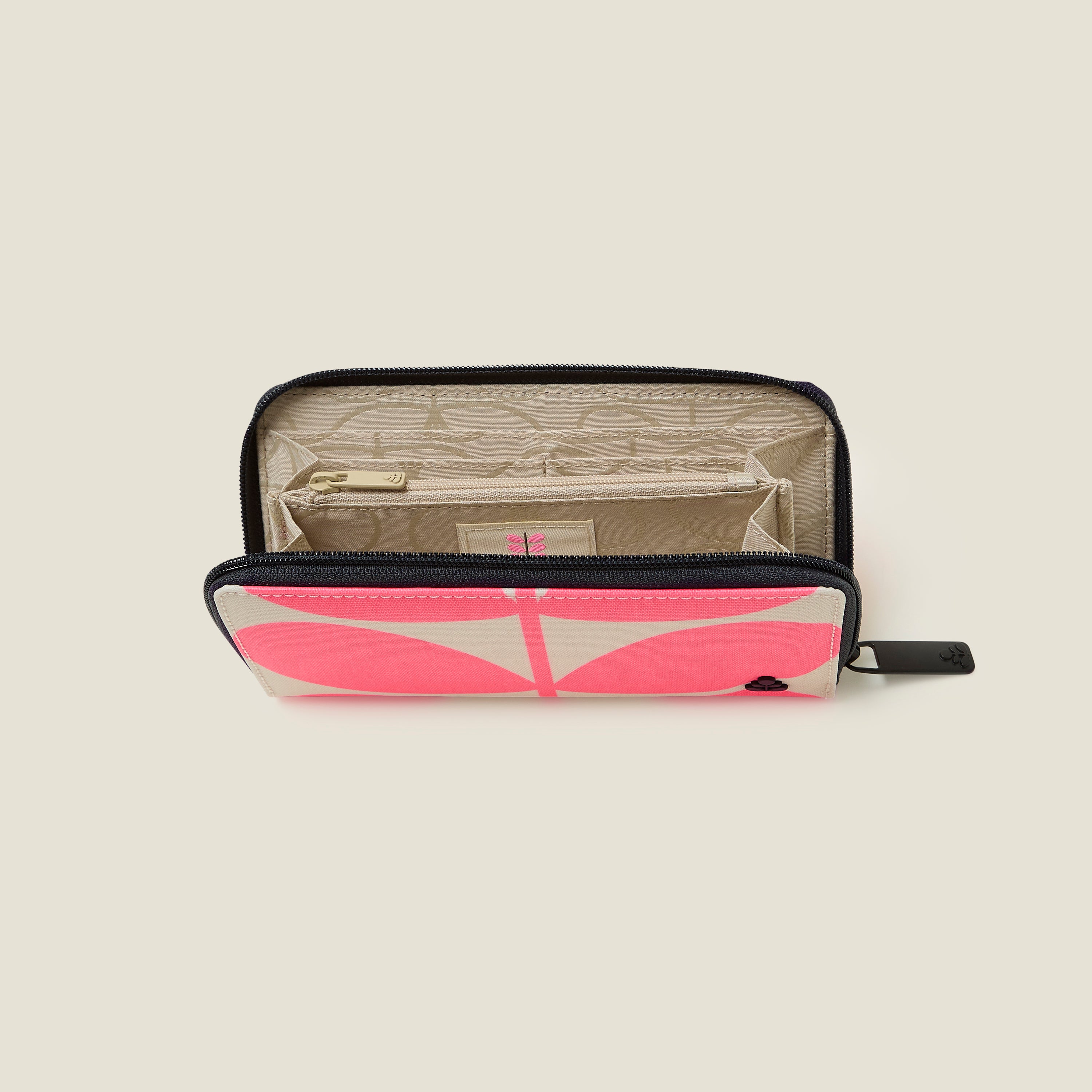 Forget Me Not Wallet - Solid Stem Neon Pink | RFID Blocking Slim Wallet for Women | Perfect for Travel, Shopping, and Everyday Use