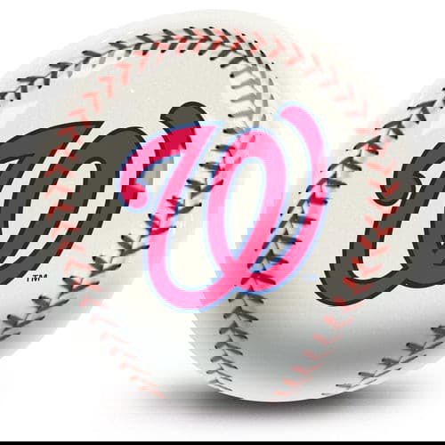 KR Strikeforce MLB Washington Nationals Baseball Design Bowling Ball for Professional & Casual Bowlers - Perfect for League Play, Tournaments, and Gifts