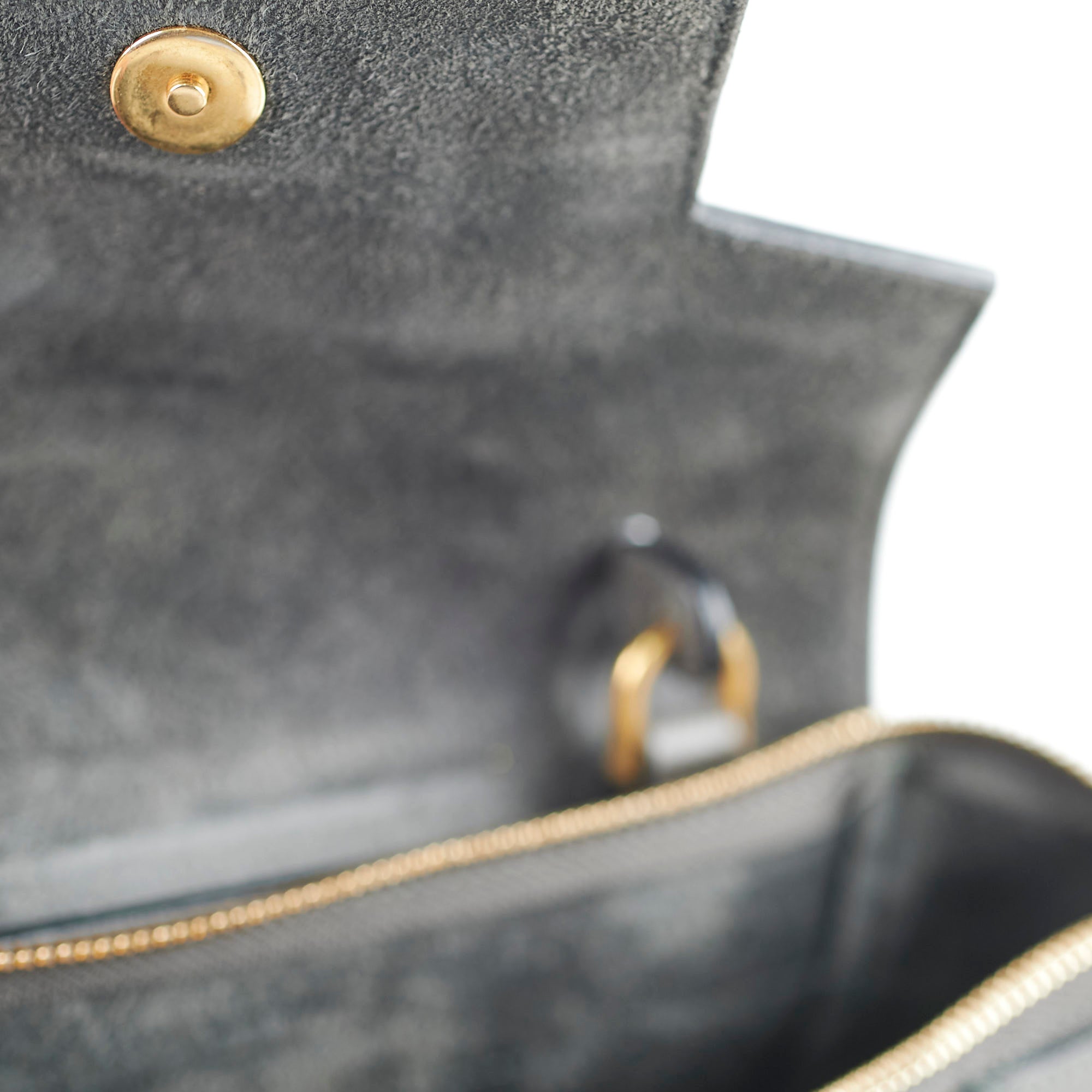 Celine Nano Grained Calfskin Belt Bag in Dark Grey - Stylish Crossbody Purse for Women, Perfect for Everyday Use, Travel & Night Out