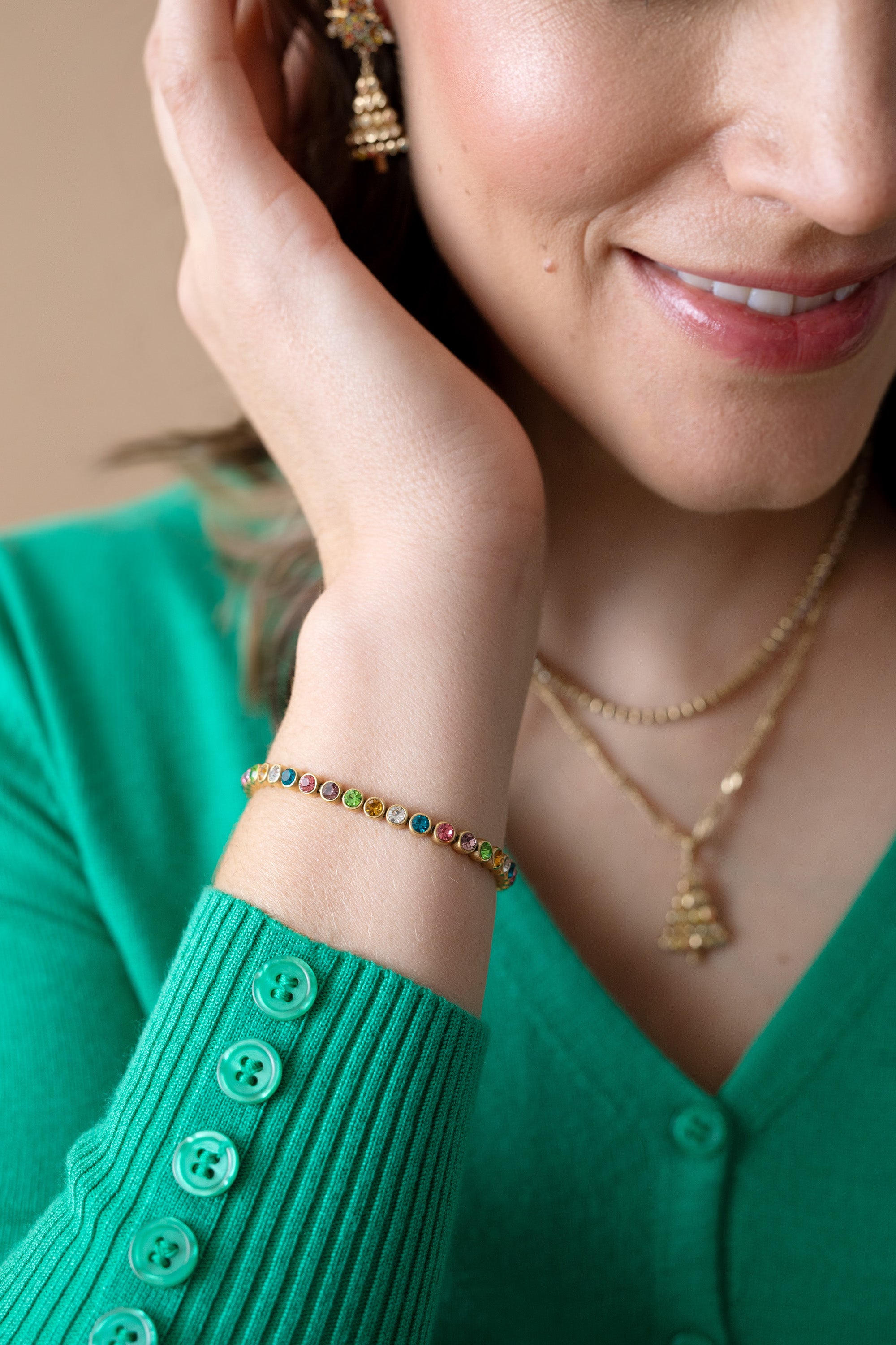 Vibrant Colorful Bolo Bracelet for Women - Adjustable Beaded Leather Wrap Bracelet - Boho Chic Jewelry for Casual Wear, Festivals & Everyday Fashion