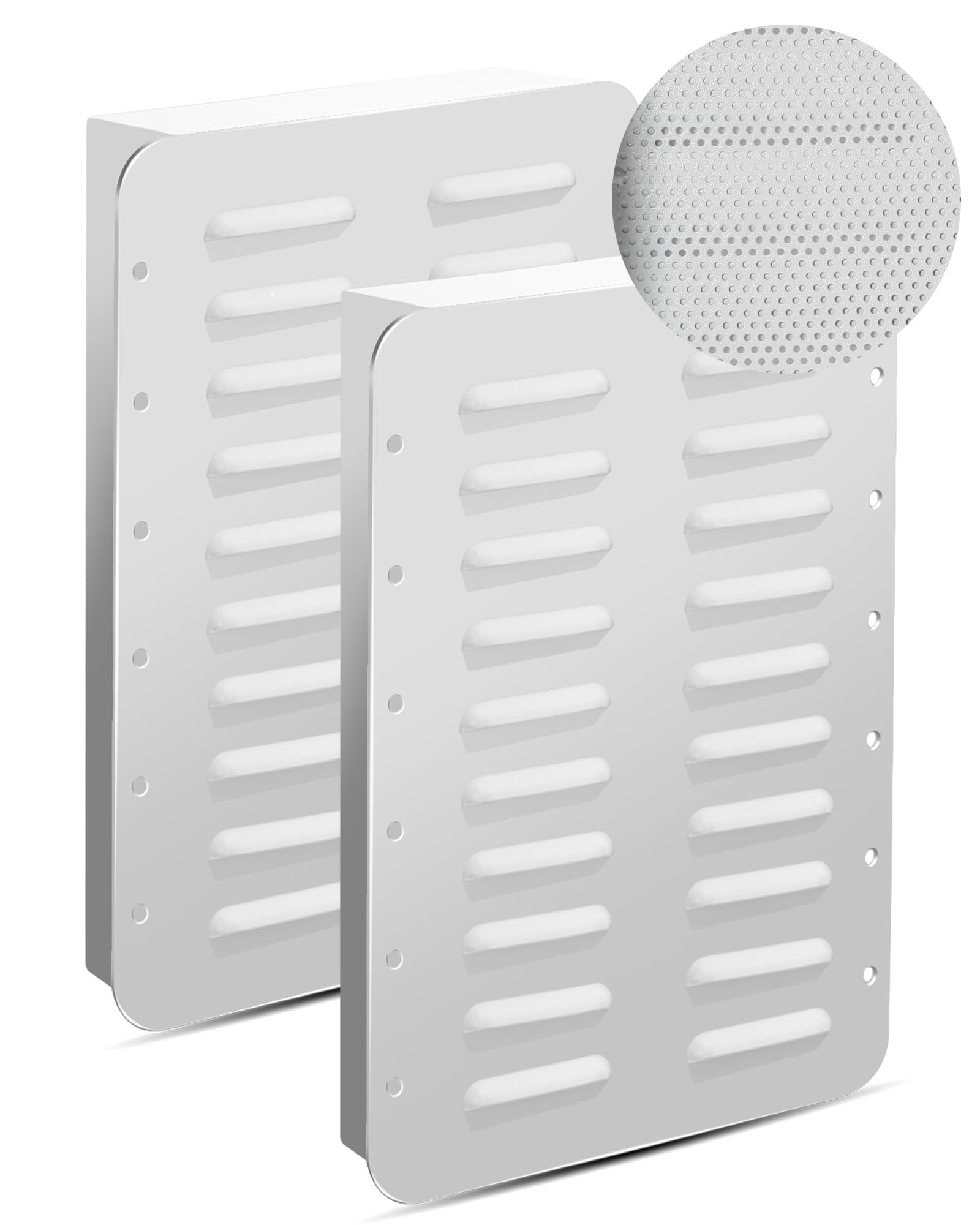 **Ventilation Vents for Shipping Containers - 2 Pack with Mesh Screens to Prevent Condensation & Overheating - Ideal for Container Homes, Offices & Cabins**