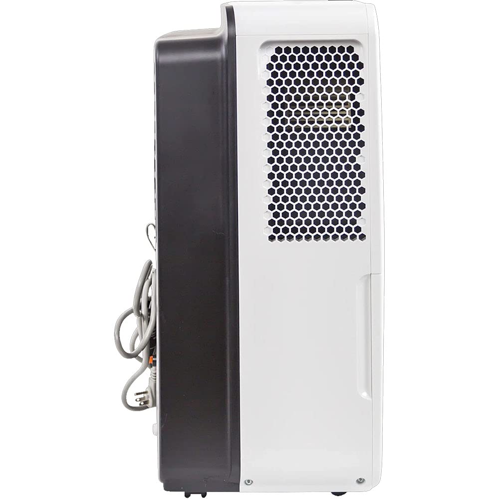 Renewed Danby 50 Pint Energy Star Dehumidifier with Built-in Pump - White | Perfect for Basements, Bedrooms & Large Spaces | DDR050BJPW Model