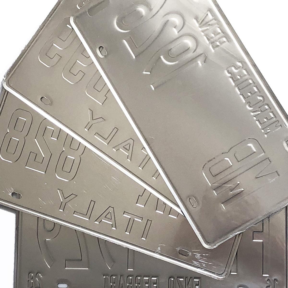 Replica License Plate Bundle - Embossed All 50 States Car Plates for Home Bar, Wall Decor, Garage & Man Cave - Perfect for Automotive Enthusiasts & Unique Gift Ideas