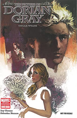 Marvel Illustrated: The Picture of Dorian Gray #1A VF/NM - Marvel Comic Book Collector's Edition | Book Market Variant for Superhero Fans & Graphic Novel Enthusiasts - Perfect for Display, Gifts, and Comic Book Collections