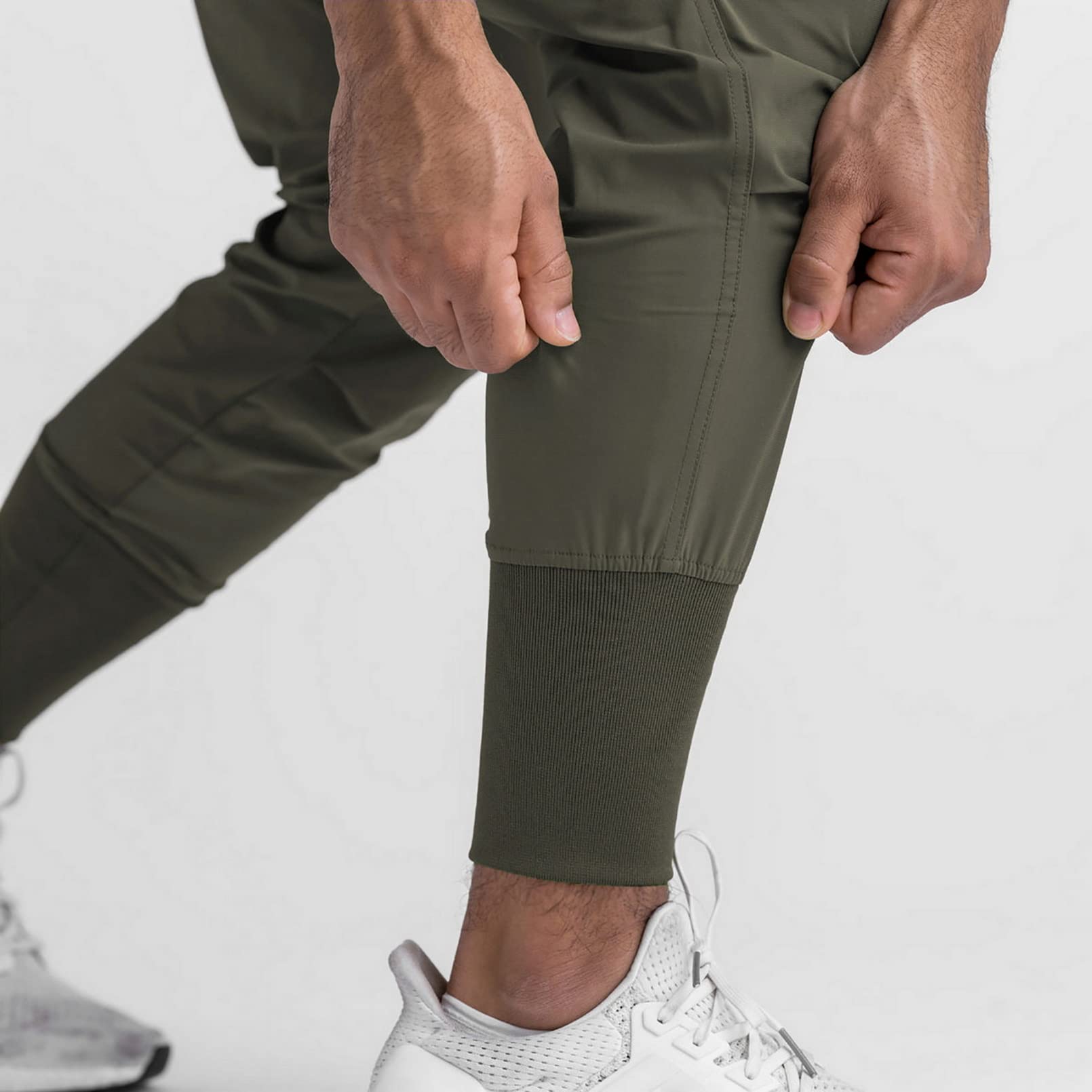 BOOMLEMON Men's Slim Cargo Jogger Pants - Lightweight Workout Track Pants for Gym, Running & Athletic Wear with Pockets | Comfortable Casual & Streetwear Style