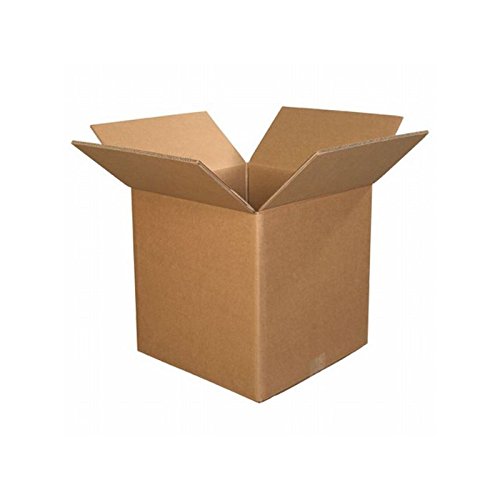 Triple Wall Corrugated Shipping Boxes 30x30x30 Inches - Heavy Duty Kraft Brown Box Bundle of 5 for Secure Packaging, Moving & Storage