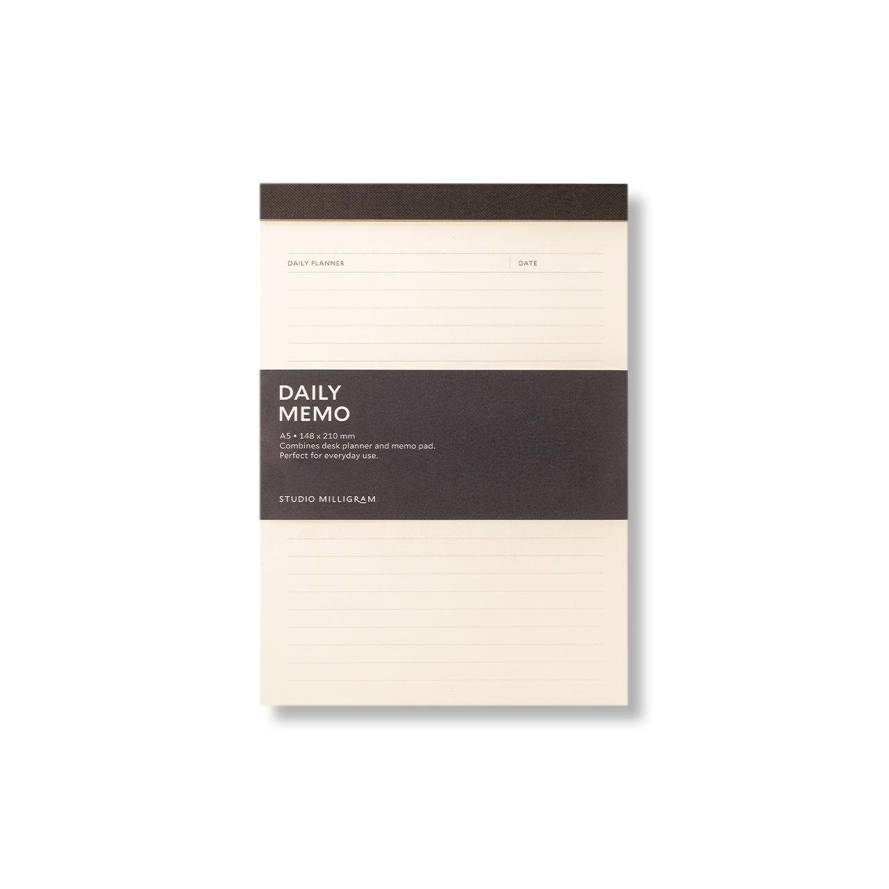 Daily Memo Desk Pad - A5 Planner Notepad for Office & Home Organization - Perfect for To-Do Lists, Notes & Productivity Planning
