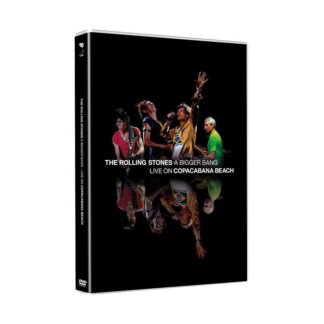 The Rolling Stones - A Bigger Bang Live On Copacabana Beach DVD | Official Concert Recording | Perfect for Home Entertainment & Music Lovers