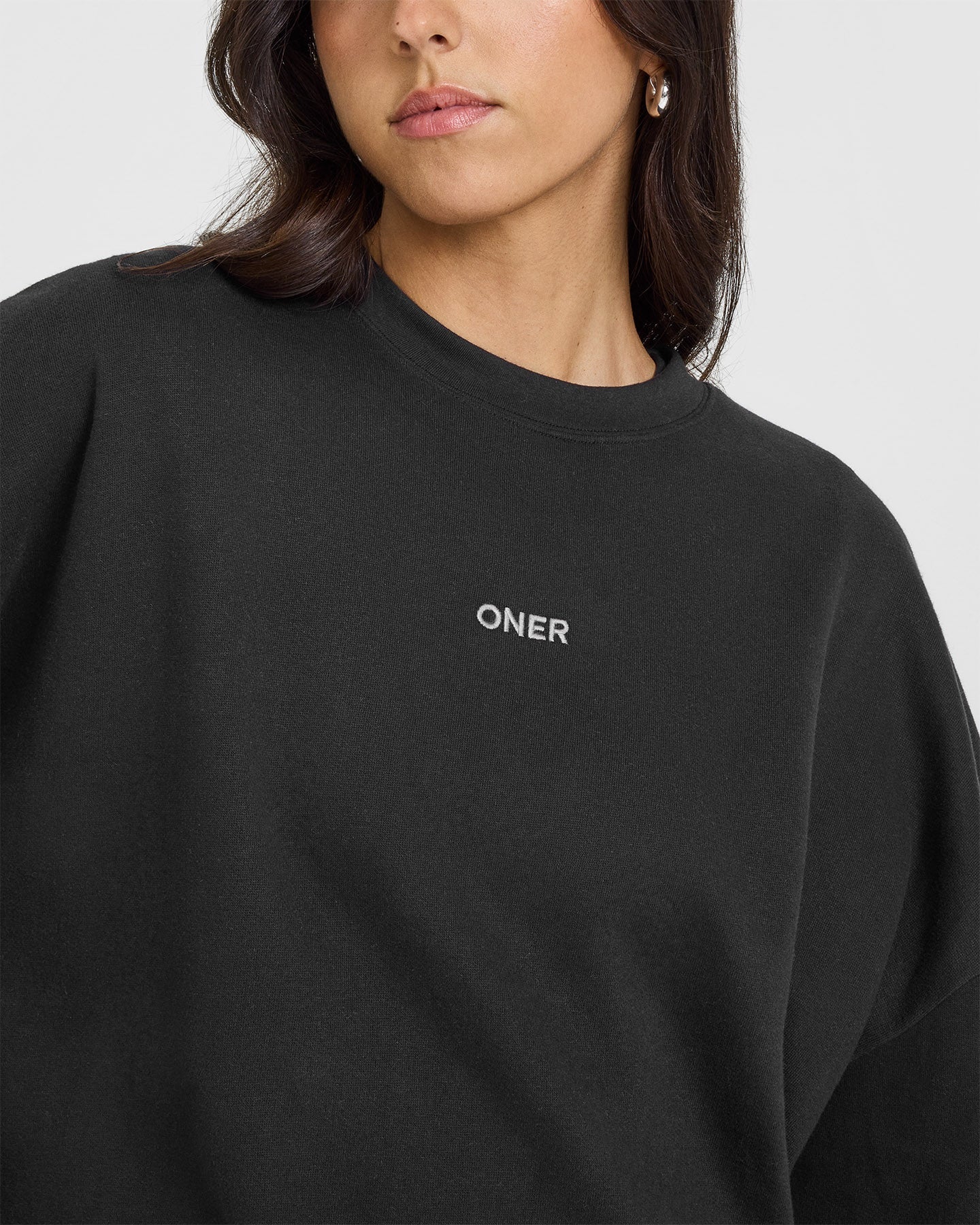 Premium Mid-Weight Cotton Sweatshirt for Men & Women - Soft Black Pullover Hoodie | Casual Wear, Lounge, Gym & Outdoor Activities