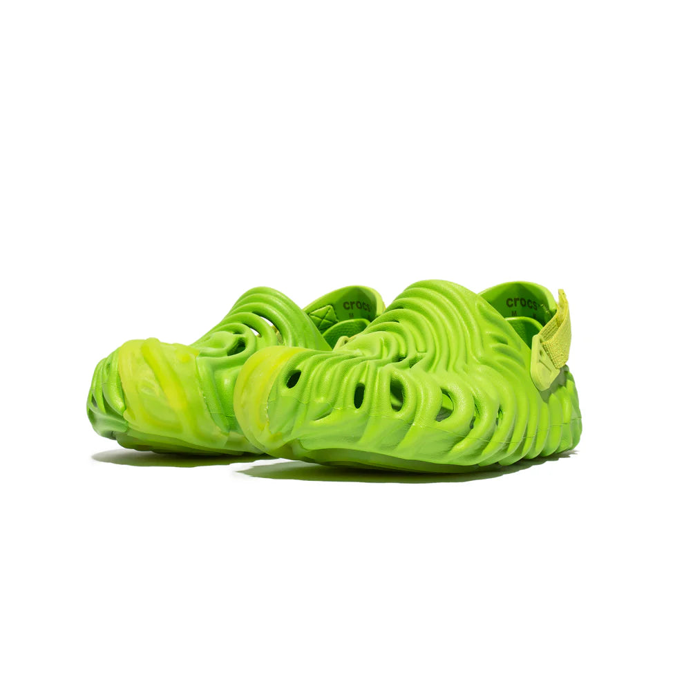 Salehe Bembury x Crocs Pollex Clog - Limited Edition Stratus Green Comfortable Unisex Slides | Perfect for Beach, Pool, Garden & Casual Outdoor Wear