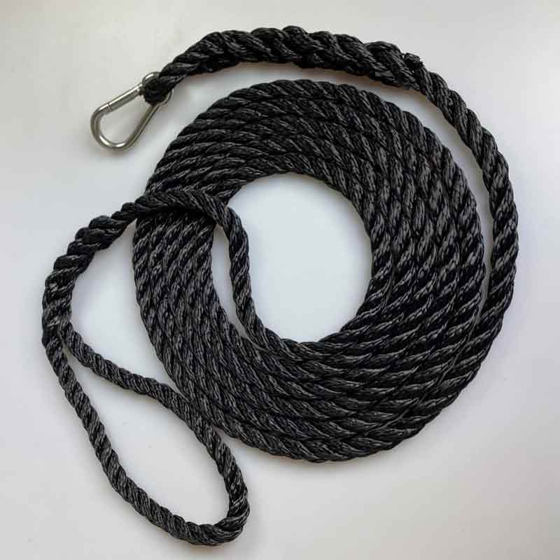 Capt. Harry's Safety Line - Premium Marine Safety Rope for Boating, Fishing & Water Sports | Heavy-Duty Nylon Rope with Reflective Threads for Enhanced Visibility at Night