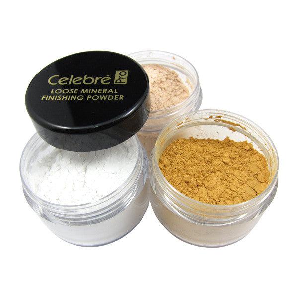 Mehron Celebre Pro HD Loose Mineral Finishing Powder - Translucent Setting Powder for Flawless Makeup, Oil Control & Shine Reduction | Professional Makeup Artists & Daily Use