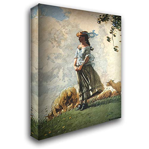 Winslow Homer Fresh Air 20x24 Gallery Wrapped Stretched Canvas Art Print - Perfect for Living Room, Bedroom & Office Wall Decor
