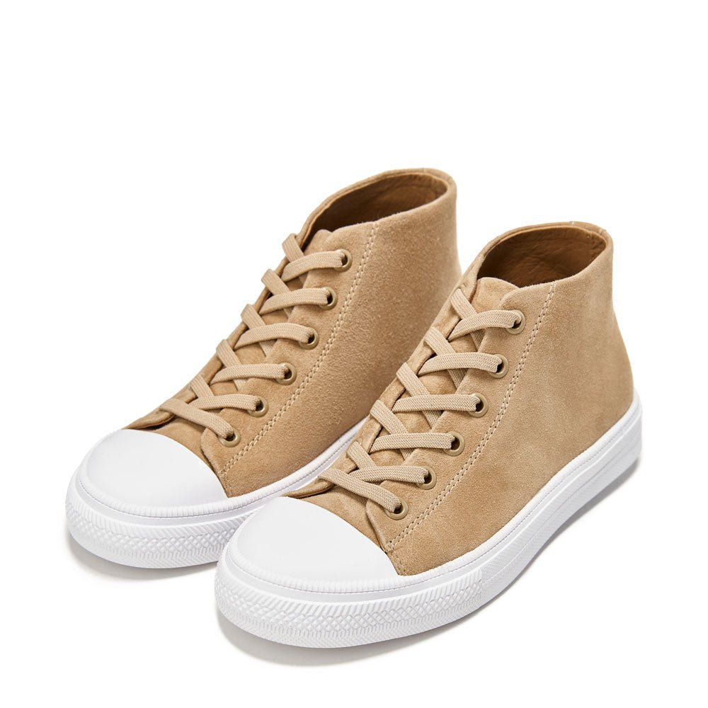 Johny High Beige - Premium Comfortable Women's Shoes for Casual Wear, Office & Daily Use