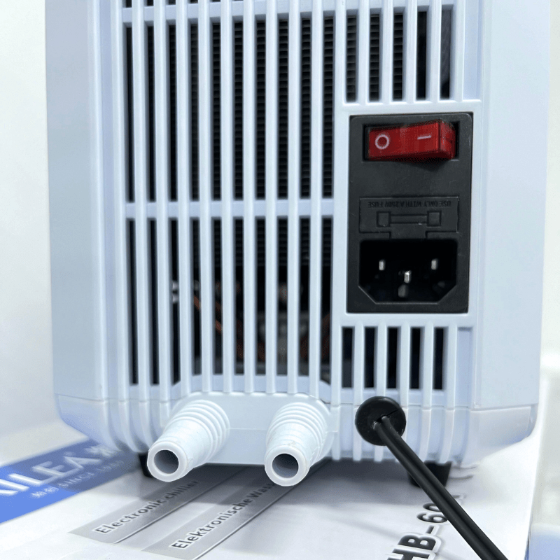 HAILEA HB 60A Mini Aquarium Chiller - Compact Cooling for Small Tanks Up to 45L (12 Gal) - Perfect for Nano Reefs, Betta Fish Tanks & Hydroponics Systems