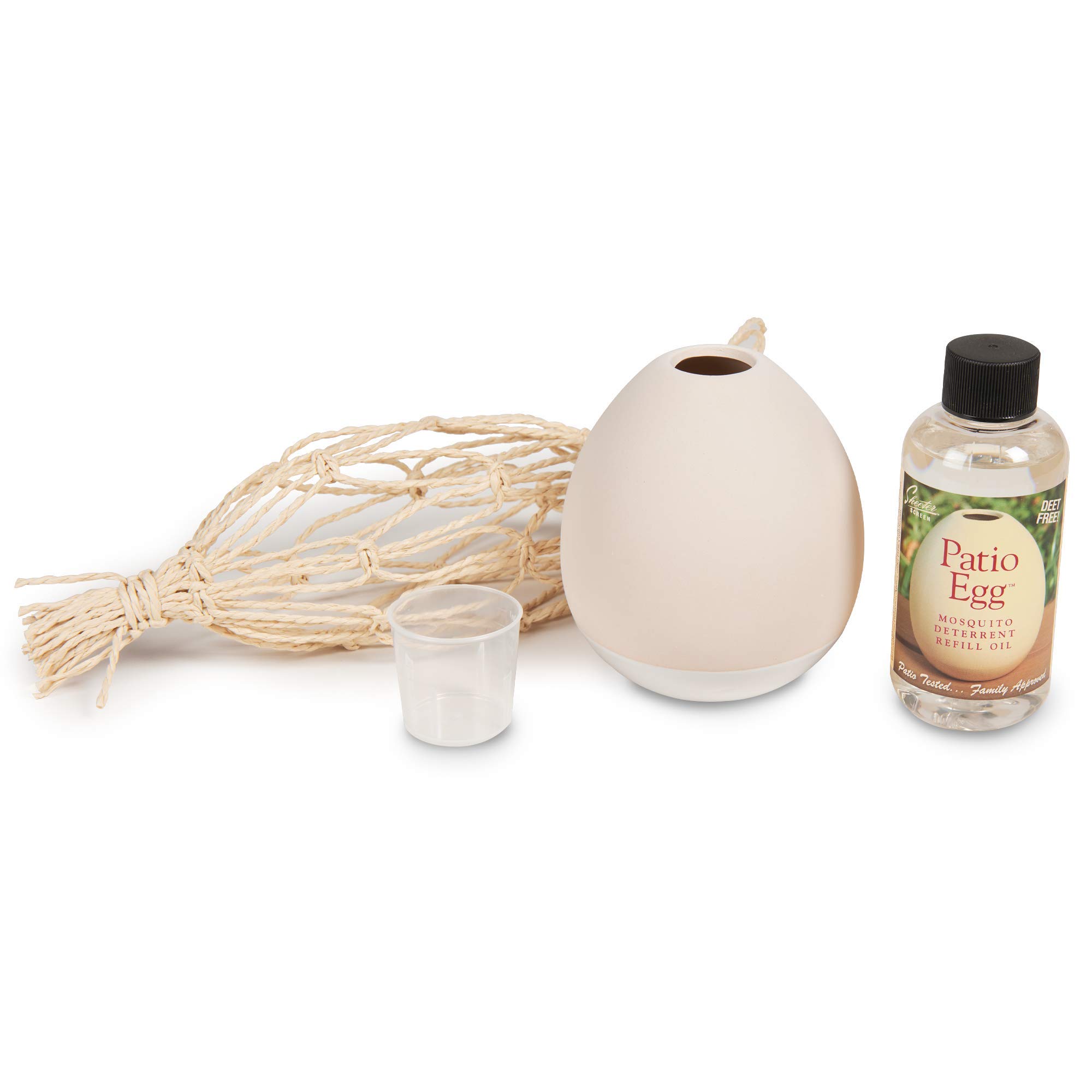 Skeeter Screen 90600 Patio Egg Diffuser - 2 Pack Mosquito Repellent for Outdoor Patio, Deck, Garden & Backyard Use