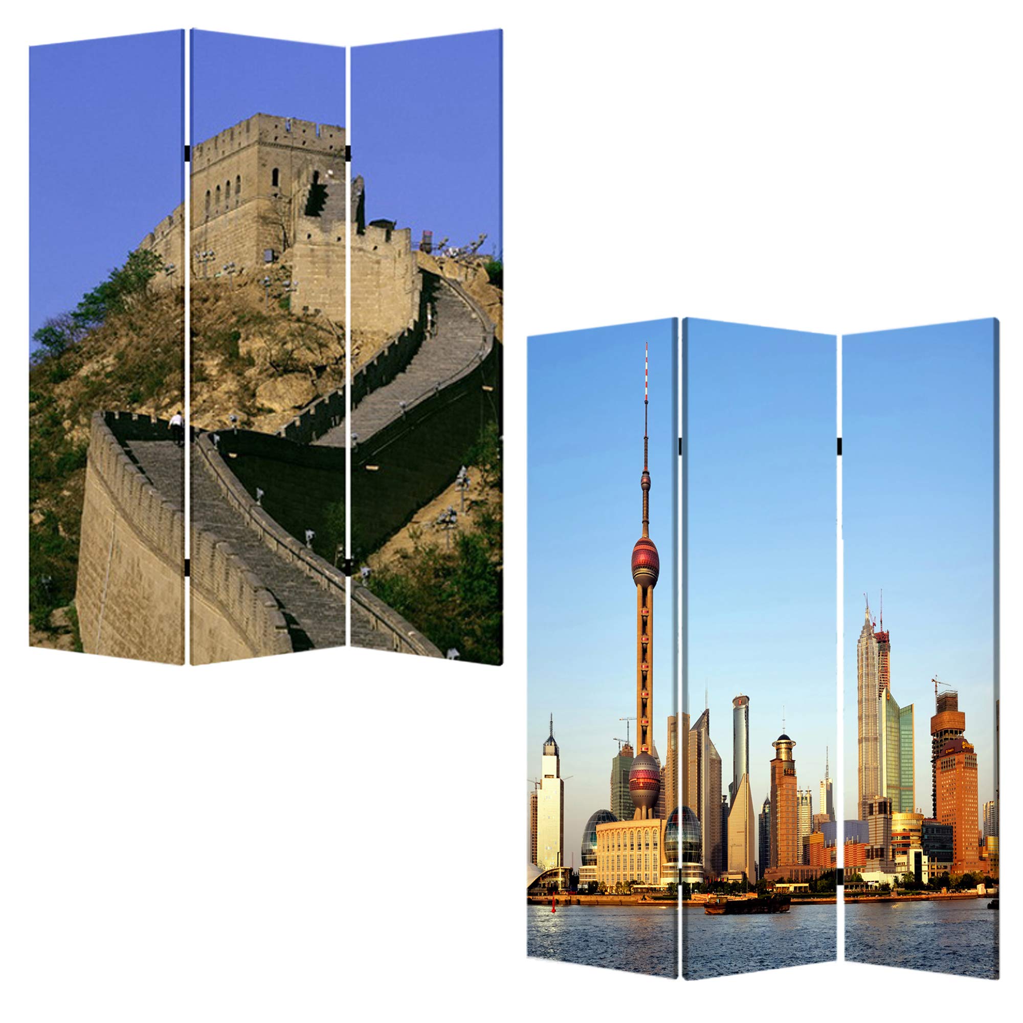 Stylish Chinese Room Divider Screen - Handcrafted Folding Privacy Partition for Home & Office Decor | Perfect for Living Room, Bedroom, or Studio Space