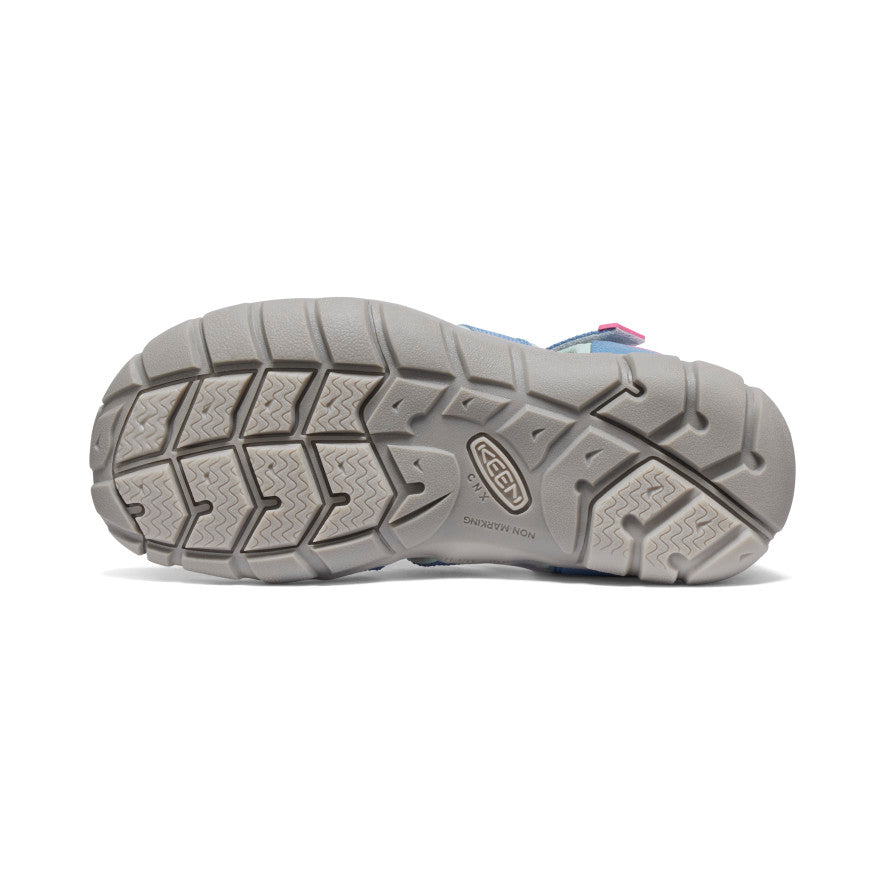 Seacamp II CNX Big Kids' Water Shoes - Coronet Blue & Hot Pink | Lightweight & Quick-Dry for Beach, Pool & Water Sports