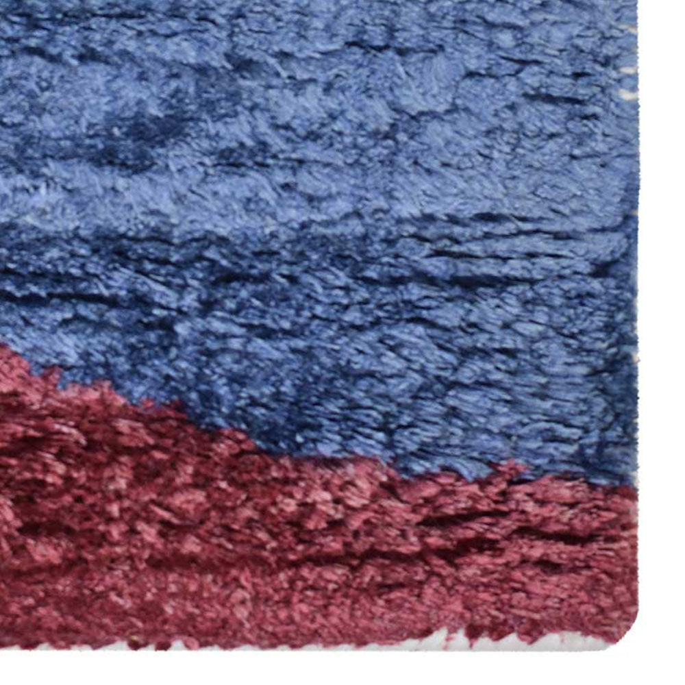 Hand Knotted Sheer Rug - Lightweight & Elegant Home Decor for Living Room, Bedroom, or Nursery | Boho Chic & Breathable Design