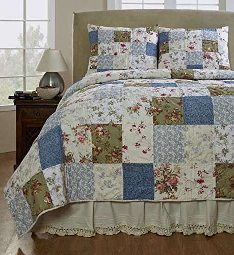 Be-You-tiful Home Campanelli 3-Piece Quilt Set King Size - Luxury Bedding for Master Bedroom & Guest Room Decor
