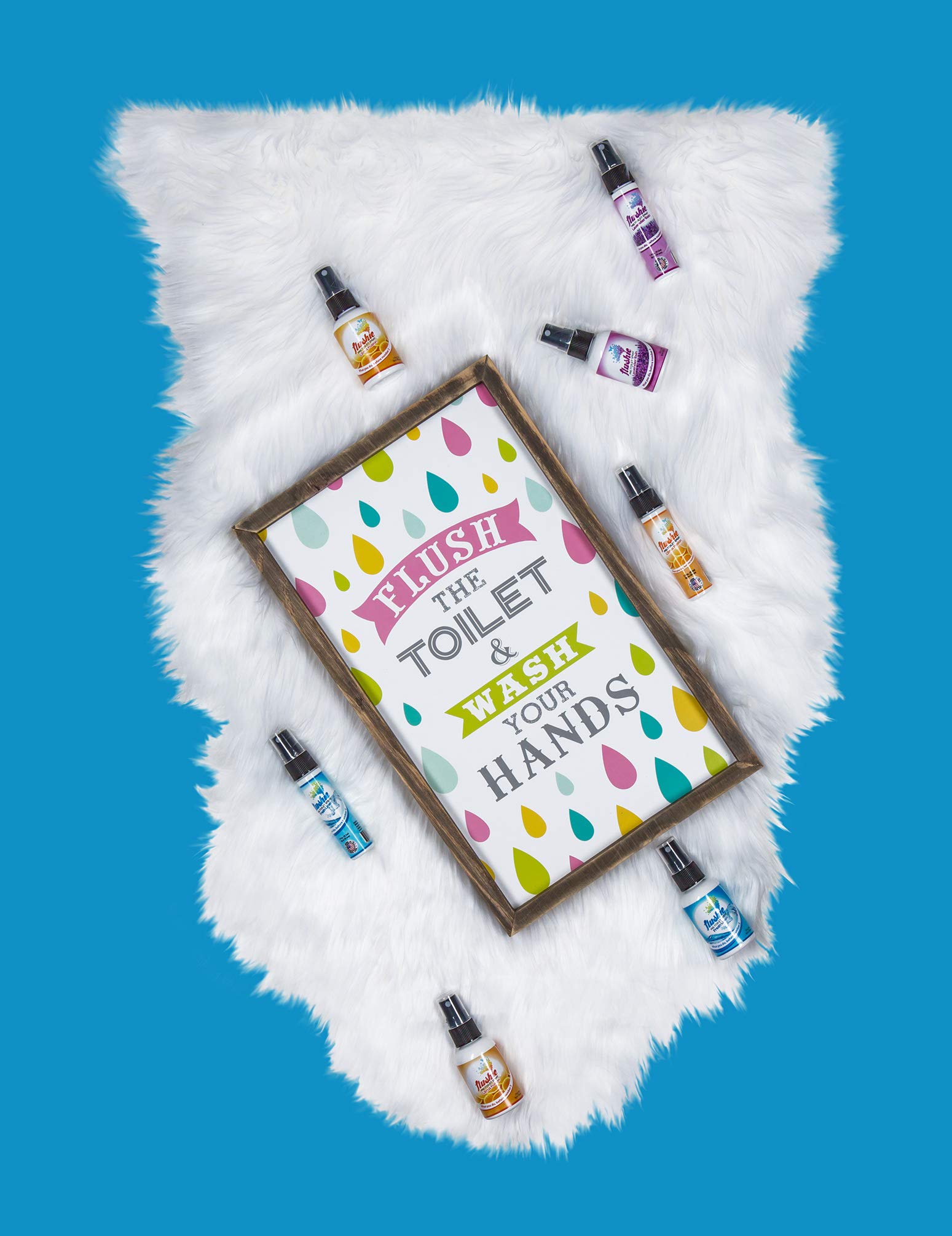 **Travel Size Poop Odor Eliminator Spray - Portable Toilet Deodorizer for Bathroom & Travel Essentials | Freshen Air at Home, Office, or On-the-Go**