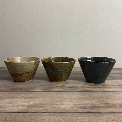 Premium Ceramic Mino Bowl - Handcrafted Japanese Rice & Soup Bowl Set, Perfect for Asian Cuisine, Home Dining & Gift Giving