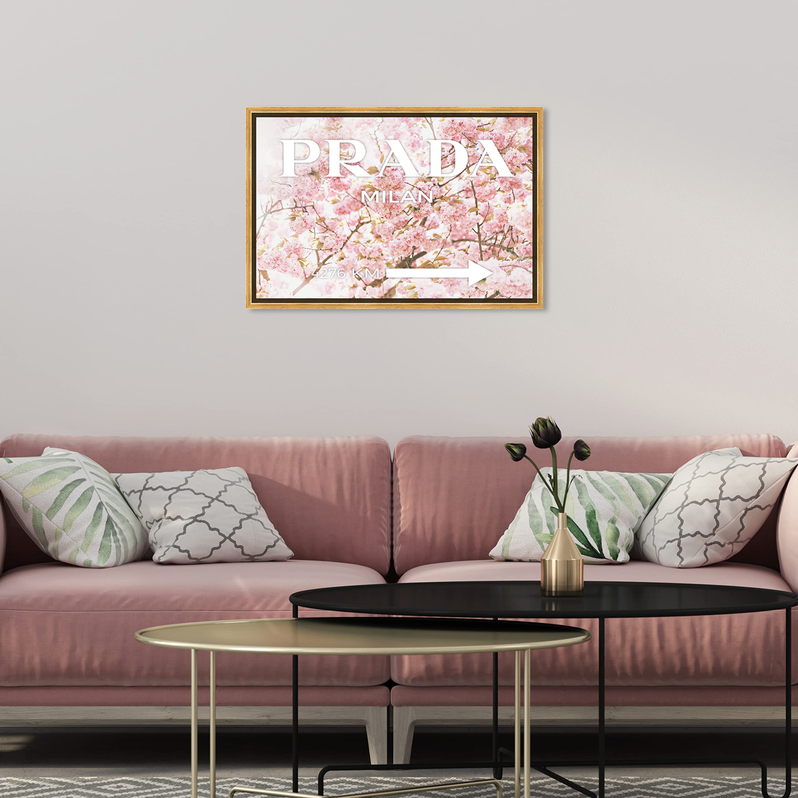 Oliver Gal Artist Co. 'Milan Sakura' Framed Wall Art - 24