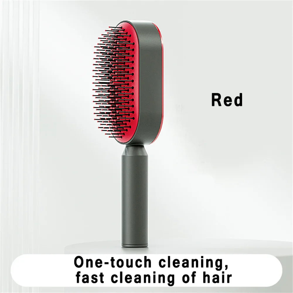 Scalp Massager Brush for Hair Growth - Detangling & Exfoliating Hair Brush with Soft Bristles - Perfect for Dry, Wet, or Curly Hair - Home & Salon Use
