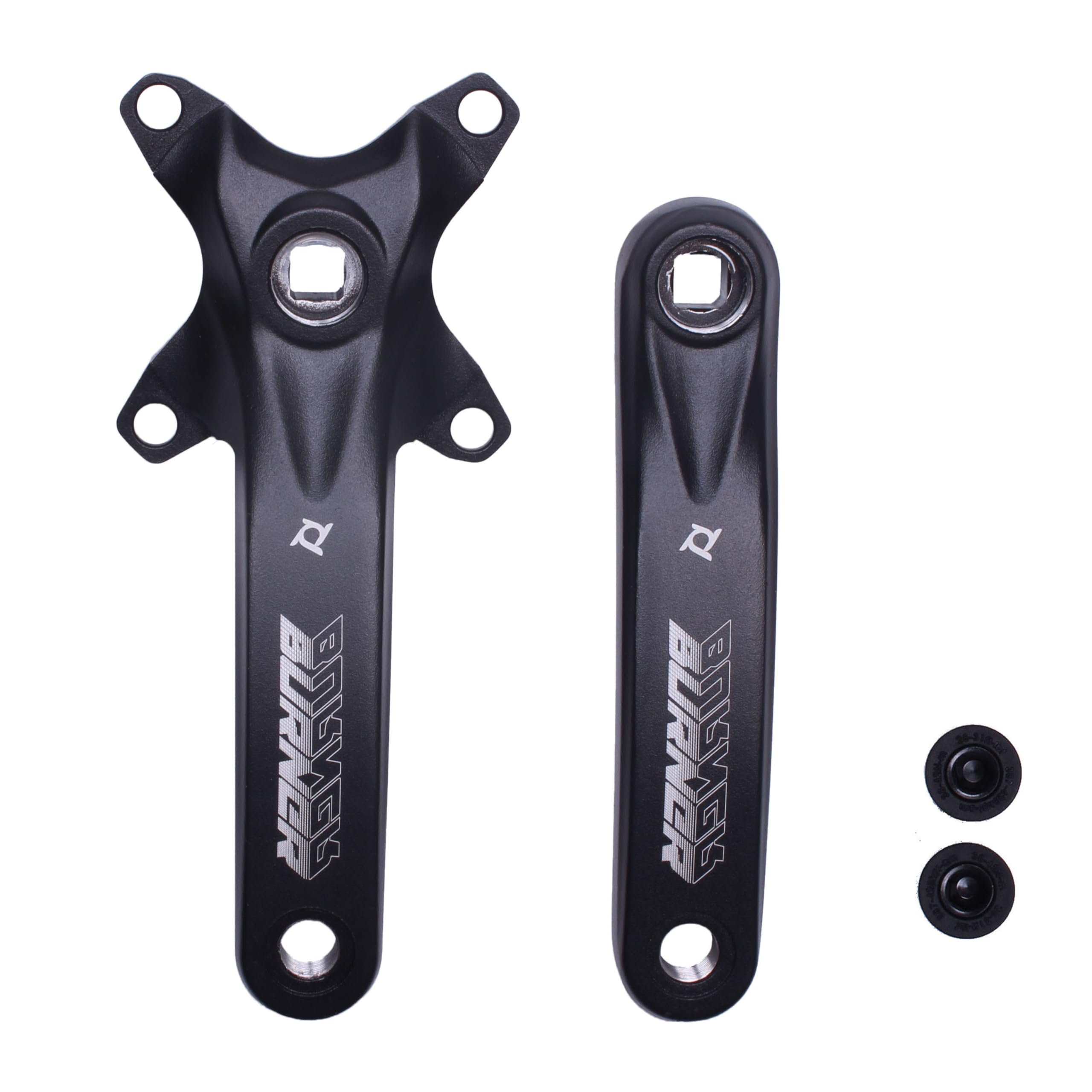 PROWHEEL Universal Bike Crank Arm Set - 152MM/160MM/165MM/170MM/175MM Lengths with 104MM BCD Square Hole - Compatible with City Bikes, Road Bikes, Folding Bikes, Mountain Bikes & E-Bikes - Perfect for Cycling Enthusiasts and Commuters