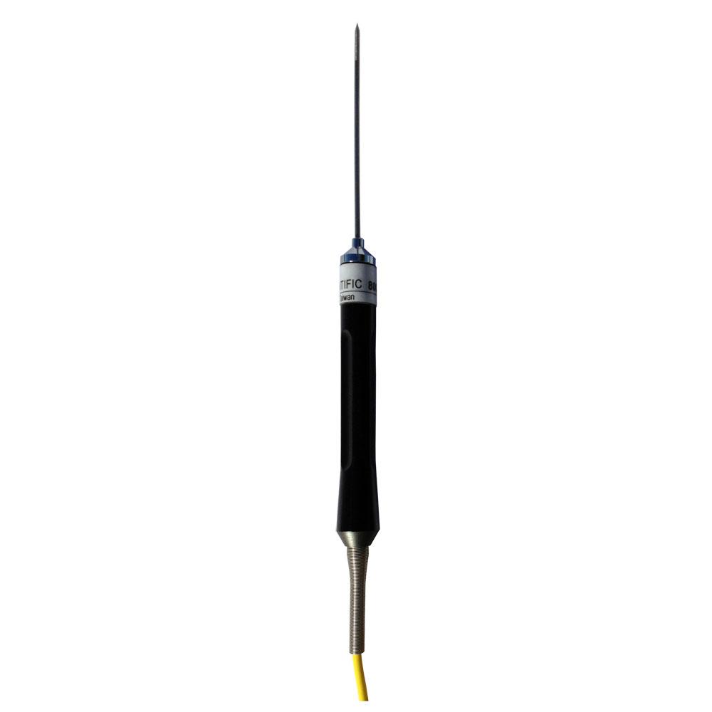 High Accuracy Type K Penetration Thermometer Probe - Small Stainless Steel Temperature Sensor for Cooking, Grilling & Industrial Use