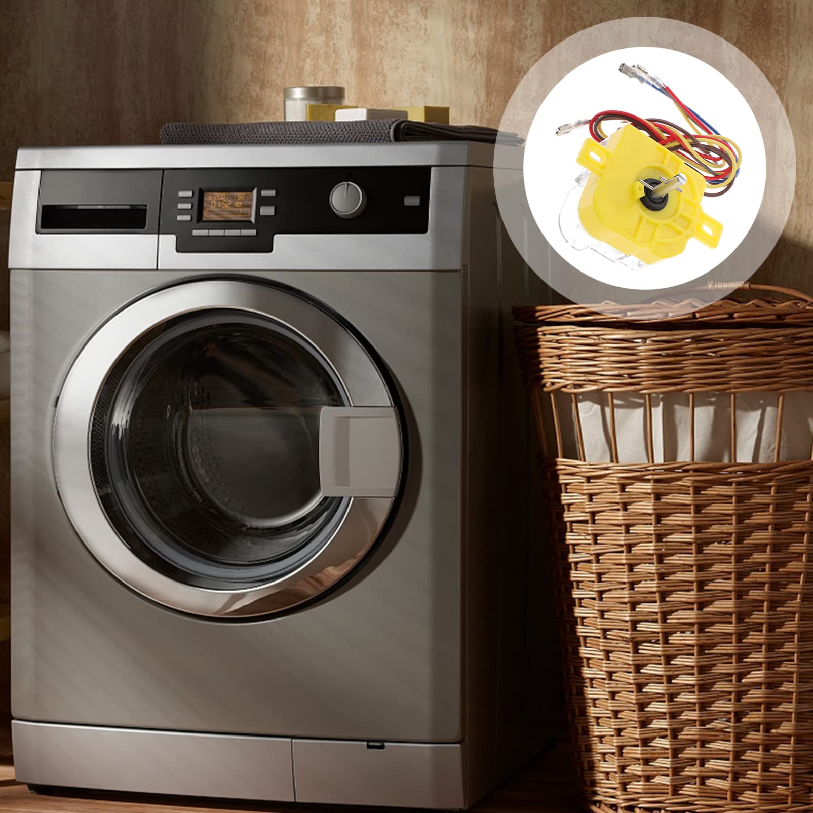 DOITOOL Universal Washing Machine Timer Control Knob - Replacement Part for Semi-Automatic Twin Tub Washers | Perfect for Laundry Rooms, Basements & Off-Grid Living