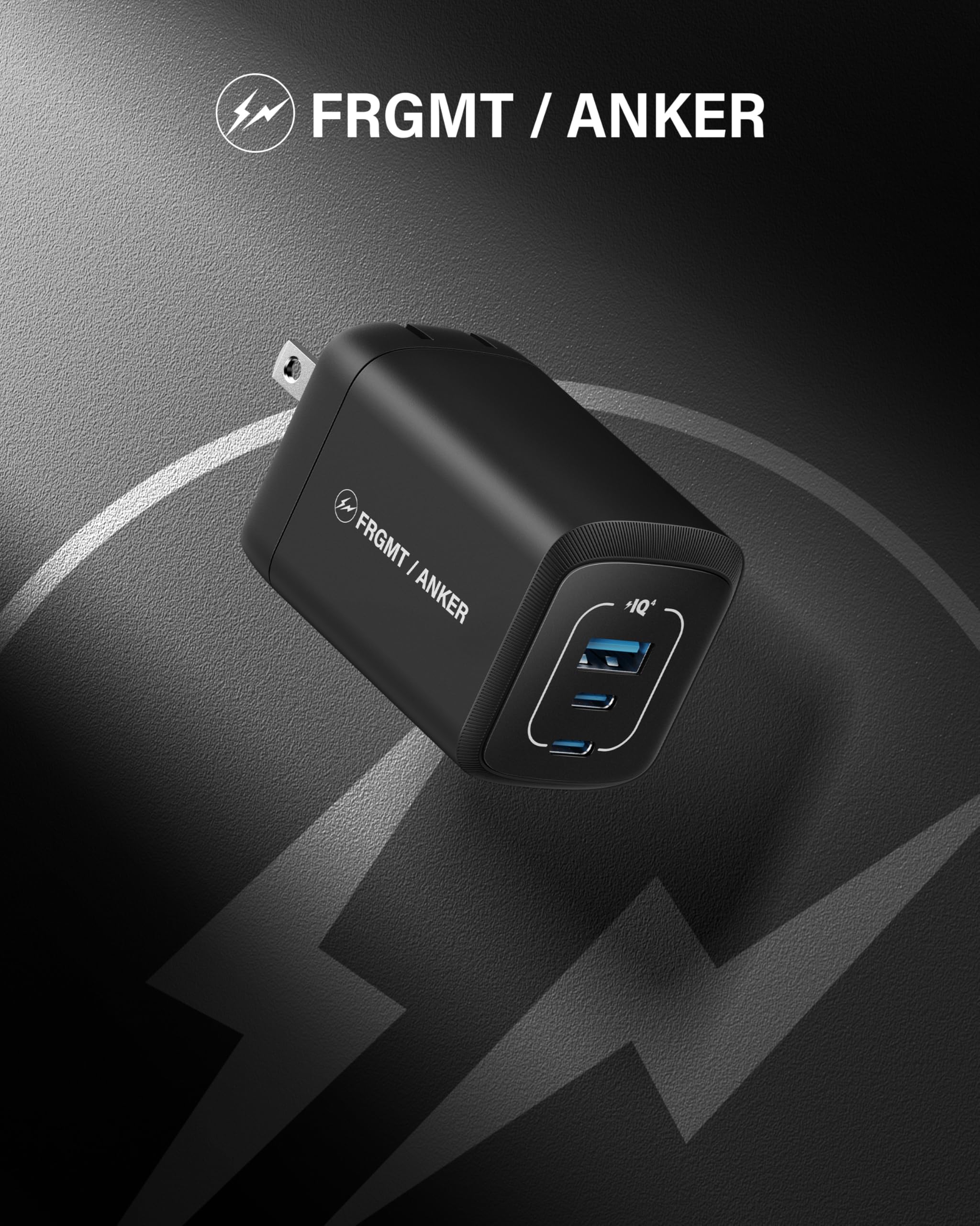 Anker Prime 100W GaN Fast Charger with PPS - 3-Port Compact USB C Wall Charger for MacBook Pro/Air, iPad Pro, iPhone 16/Pro, Galaxy S23/S22, Pixelbook - Includes USB-C Cable - Perfect for Travel, Office & Home Charging