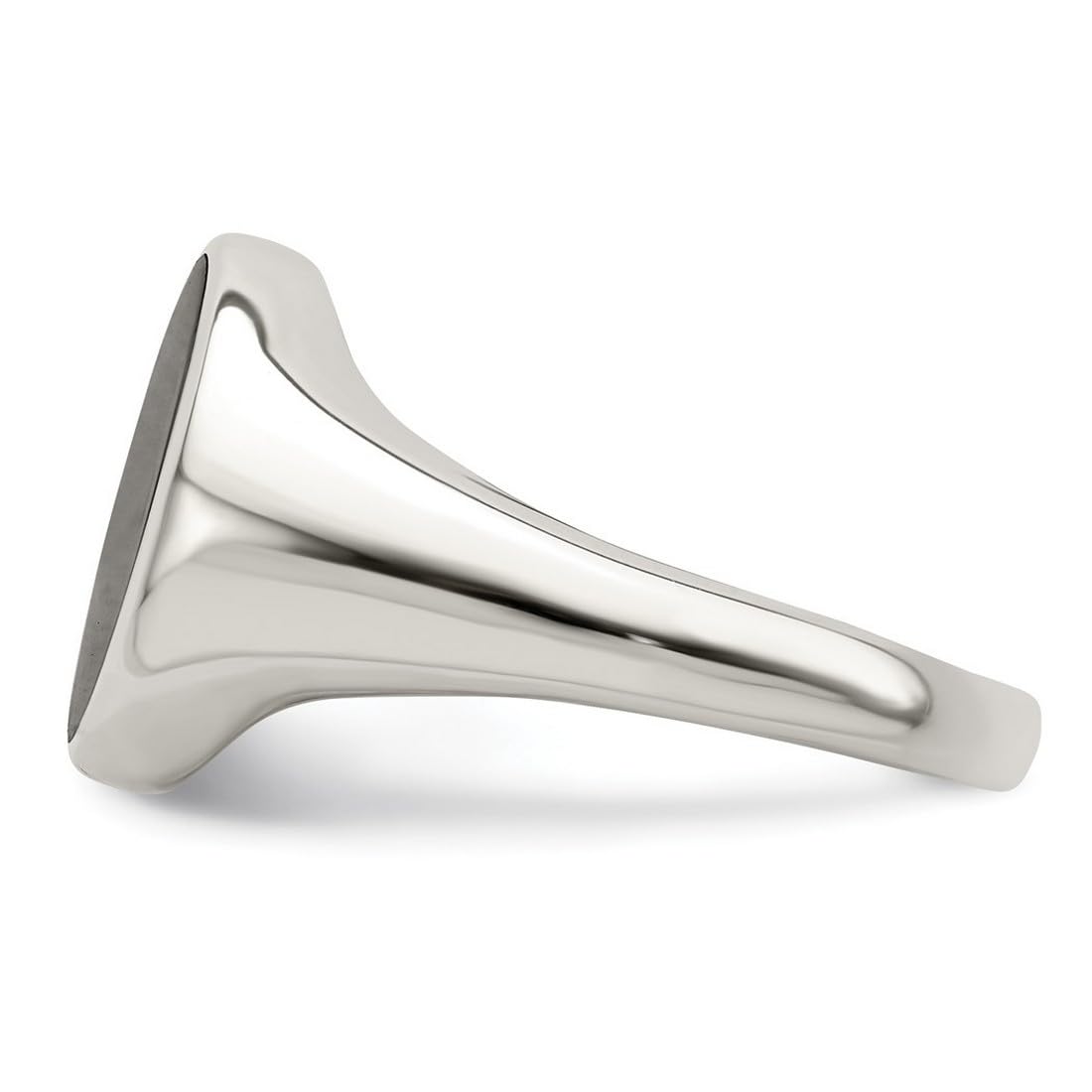 925 Sterling Silver Simulated Onyx Inlay Ring for Women | Elegant Gothic Jewelry | Perfect for Evening Parties, Date Nights & Special Occasions